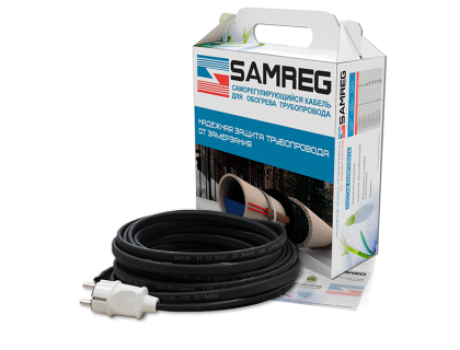 Комплект кабеля Samreg 30-2CR (20м) 30Вт с UF-защитой для обогрева кровли и труб