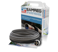 Комплект кабеля Samreg 16-2 (19м) 16 Вт для обогрева труб