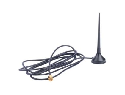 Антенна черная Wi-Fi/NB-IoT/GSM/LTE SMA 5 dBm, 800-2700 МГц, кабель 2м